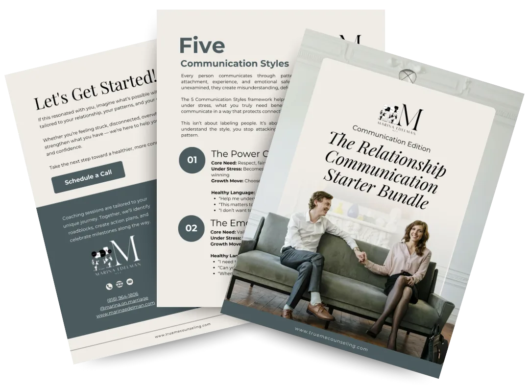 Free Resource Relationship Communication - TrueMe® Counseling